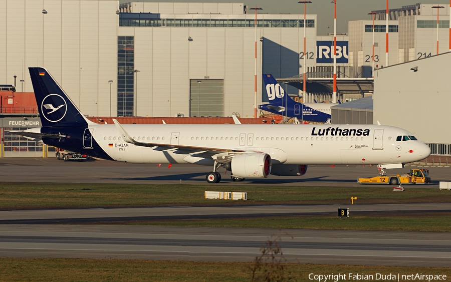Lufthansa Airbus A321-271NX (D-AZAM) | Photo 294470