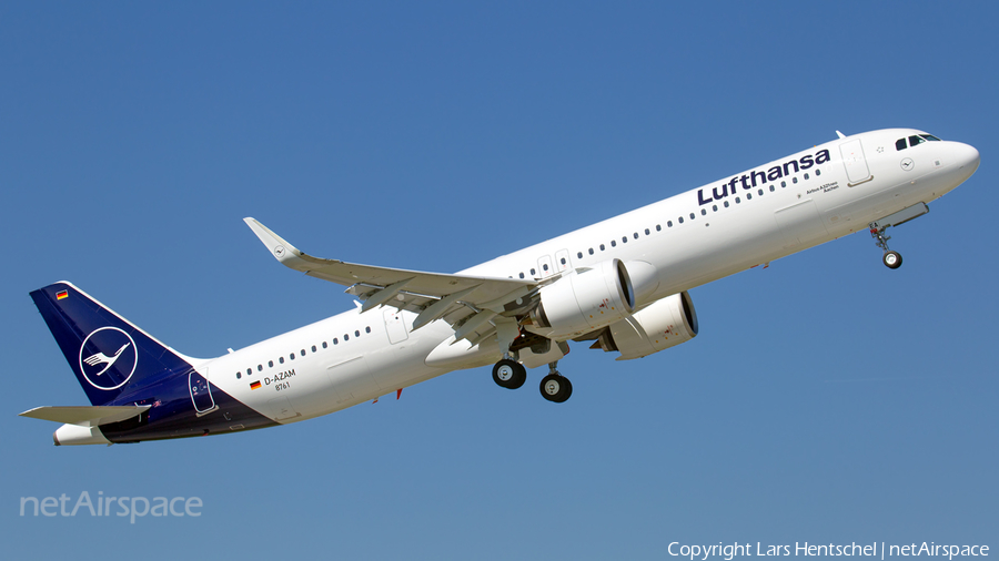 Lufthansa Airbus A321-271NX (D-AZAM) | Photo 313259