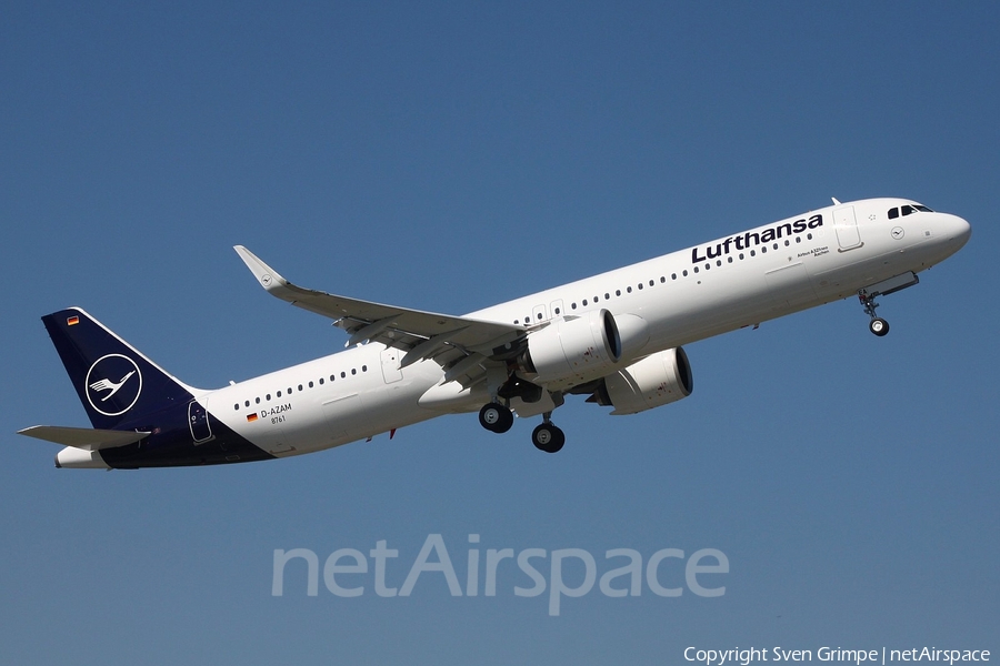 Lufthansa Airbus A321-271NX (D-AZAM) | Photo 313427