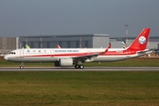 Sichuan Airlines Airbus A321-271N (D-AZAM) at  Hamburg - Finkenwerder, Germany