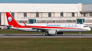 Sichuan Airlines Airbus A321-271N (D-AZAM) at  Hamburg - Finkenwerder, Germany