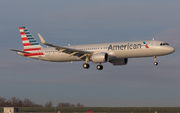 American Airlines Airbus A321-251NX (D-AZAN) at  Hamburg - Finkenwerder, Germany