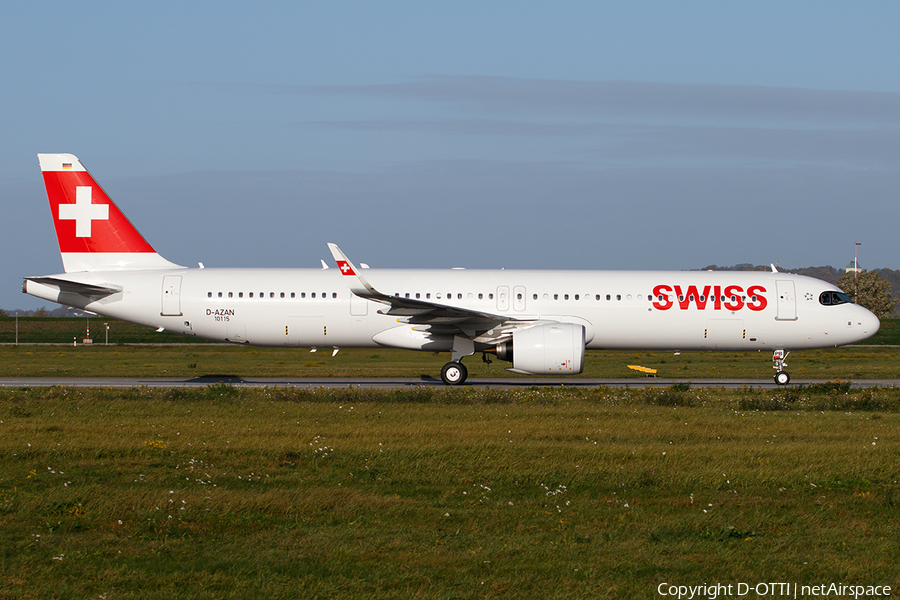 Swiss International Airlines Airbus A321-271NX (D-AZAN) | Photo 409268