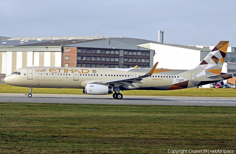 Etihad Airways Airbus A321-231 (D-AZAN) | Photo 137150