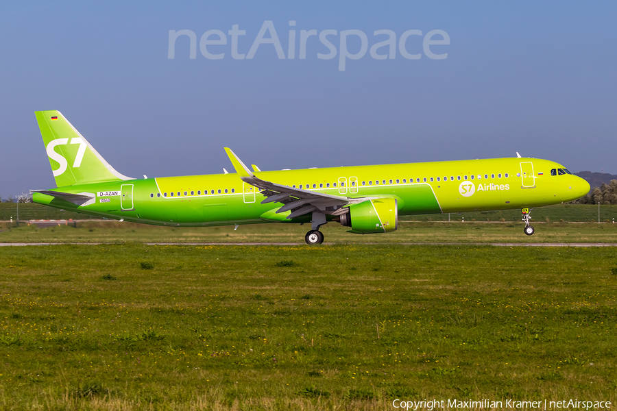 S7 Airlines Airbus A321-271NX (D-AZAN) | Photo 521031
