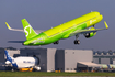 S7 Airlines Airbus A321-271NX (D-AZAN) at  Hamburg - Finkenwerder, Germany