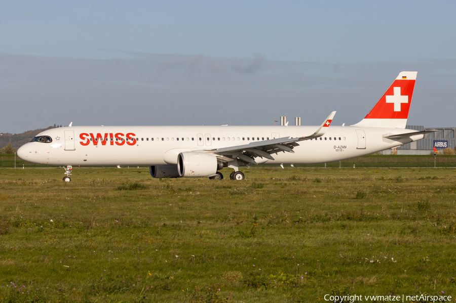 Swiss International Airlines Airbus A321-271NX (D-AZAN) | Photo 409313