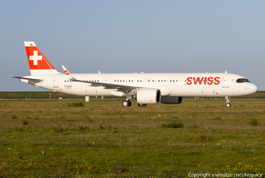 Swiss International Airlines Airbus A321-271NX (D-AZAN) | Photo 409315
