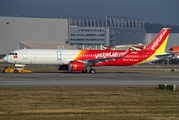 VietJet Air Airbus A321-271N (D-AZAN) at  Hamburg - Finkenwerder, Germany