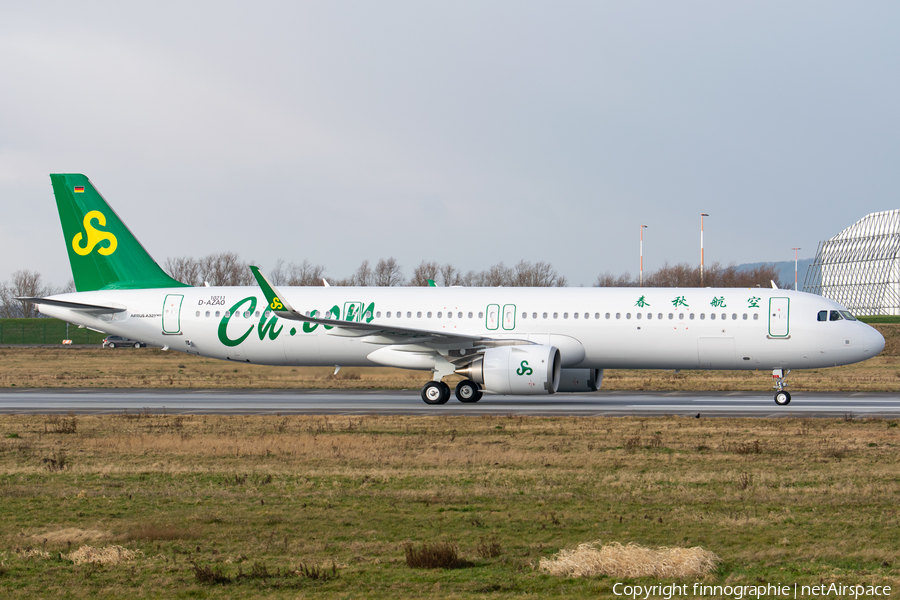 Spring Airlines Airbus A321-253NX (D-AZAO) | Photo 425825
