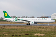 Spring Airlines Airbus A321-253NX (D-AZAO) at  Hamburg - Finkenwerder, Germany