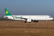 Spring Airlines Airbus A321-253NX (D-AZAO) at  Hamburg - Finkenwerder, Germany