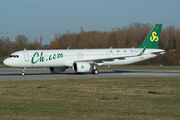 Spring Airlines Airbus A321-253NX (D-AZAO) at  Hamburg - Finkenwerder, Germany