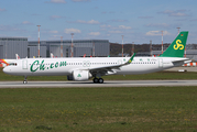 Spring Airlines Airbus A321-253NX (D-AZAO) at  Hamburg - Finkenwerder, Germany