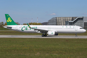 Spring Airlines Airbus A321-253NX (D-AZAO) at  Hamburg - Finkenwerder, Germany