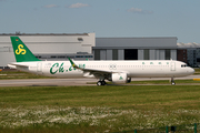 Spring Airlines Airbus A321-253NX (D-AZAO) at  Hamburg - Finkenwerder, Germany