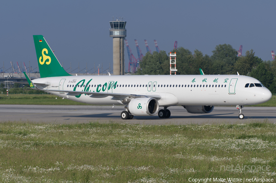 Spring Airlines Airbus A321-253NX (D-AZAO) | Photo 452253