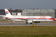 China Eastern Airlines Airbus A321-231 (D-AZAP) at  Hamburg - Finkenwerder, Germany