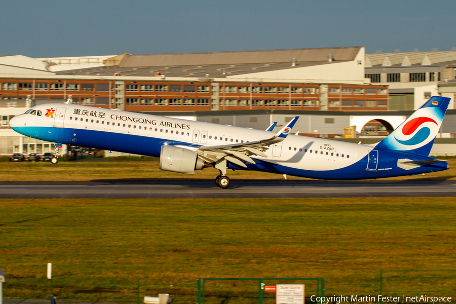 Chongqing Airlines Airbus A321-253NX (D-AZAP) | Photo 363307