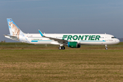 Frontier Airlines Airbus A321-211 (D-AZAP) at  Hamburg - Finkenwerder, Germany