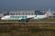 Frontier Airlines Airbus A321-211 (D-AZAP) at  Hamburg - Finkenwerder, Germany