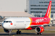 VietJet Air Airbus A321-211 (D-AZAP) at  Hamburg - Finkenwerder, Germany