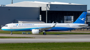 Xiamen Airlines Airbus A321-251NX (D-AZAP) at  Hamburg - Finkenwerder, Germany