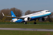 Xiamen Airlines Airbus A321-251NX (D-AZAP) at  Hamburg - Finkenwerder, Germany