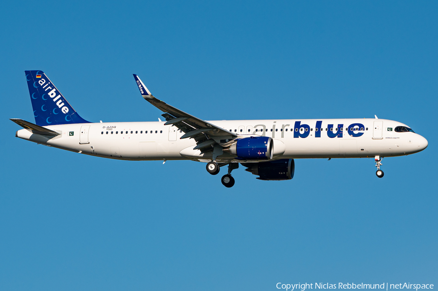 AirBlue Airbus A321-251NX (D-AZAQ) | Photo 403273