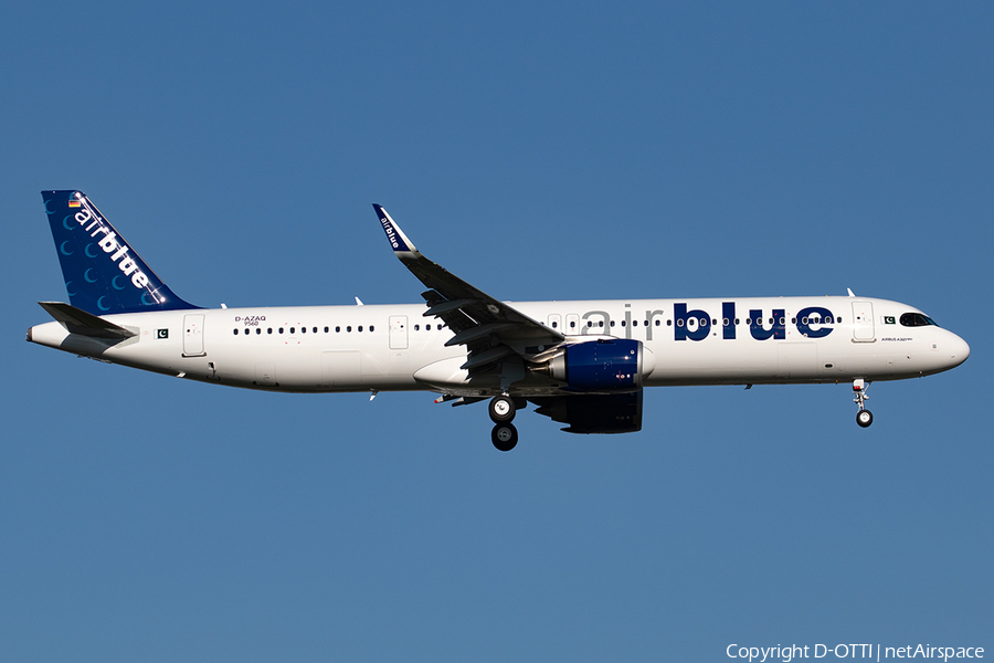 AirBlue Airbus A321-251NX (D-AZAQ) | Photo 403314