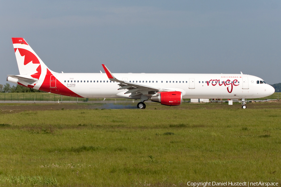 Air Canada Rouge Airbus A321-211 (D-AZAQ) | Photo 493493