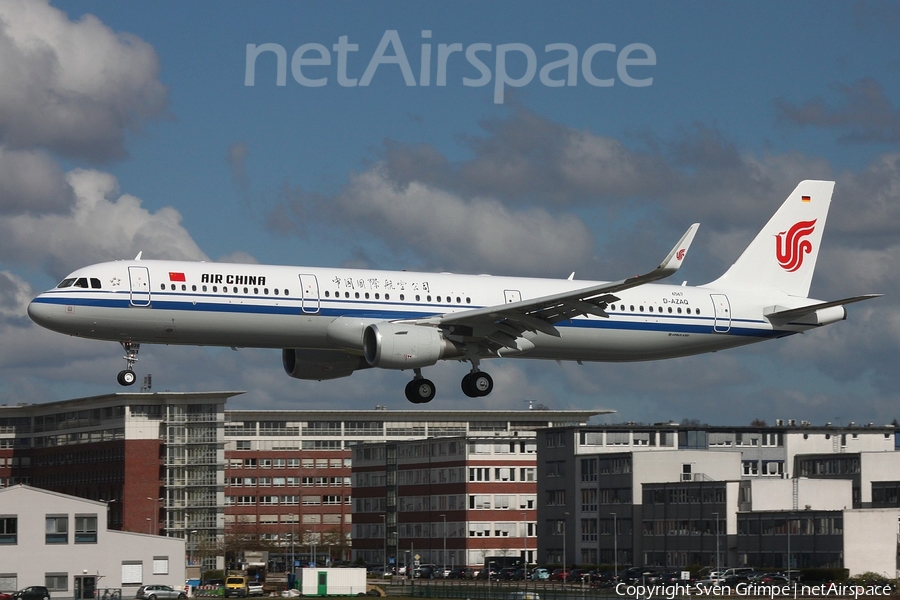 Air China Airbus A321-213 (D-AZAQ) | Photo 74004