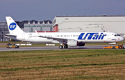 UTair Aviation Airbus A321-211 (D-AZAQ) at  Hamburg - Finkenwerder, Germany