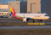 Asiana Airlines Airbus A321-251NX (D-AZAR) at  Hamburg - Finkenwerder, Germany