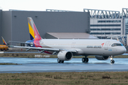Asiana Airlines Airbus A321-251NX (D-AZAR) at  Hamburg - Finkenwerder, Germany