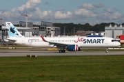 JetSMART Airbus A321-271NX (D-AZAR) at  Hamburg - Finkenwerder, Germany