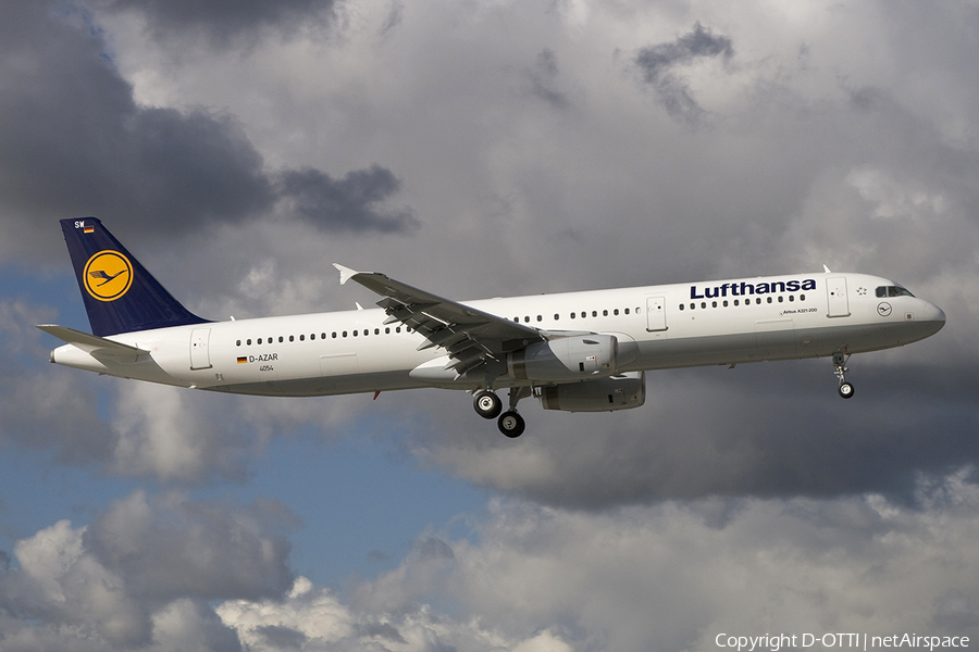Lufthansa Airbus A321-231 (D-AZAR) | Photo 278525