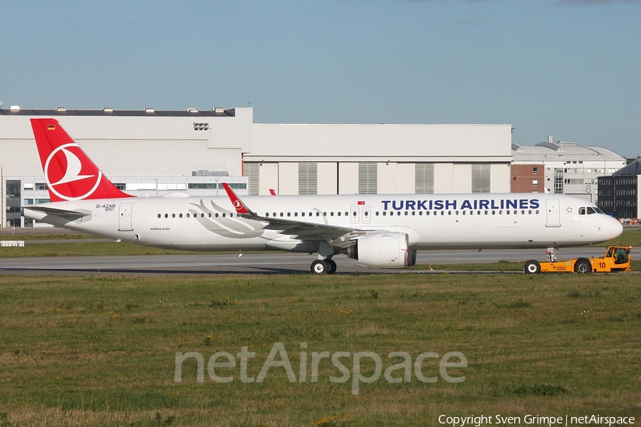 Turkish Airlines Airbus A321-271NX (D-AZAR) | Photo 355594