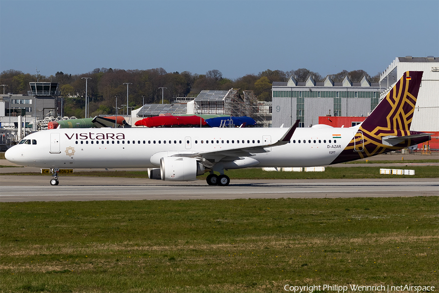 Vistara Airbus A321-251NX (D-AZAR) | Photo 381679
