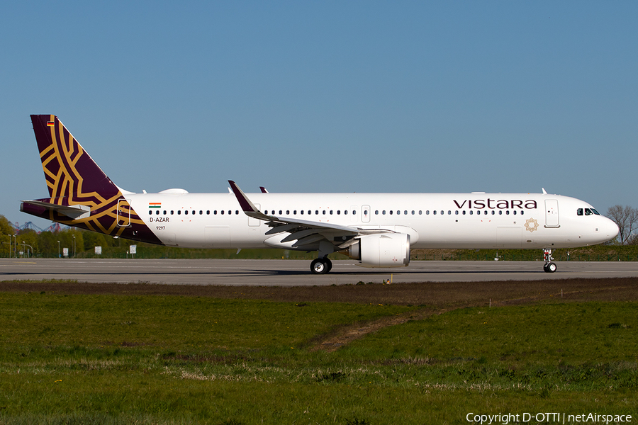 Vistara Airbus A321-251NX (D-AZAR) | Photo 382214