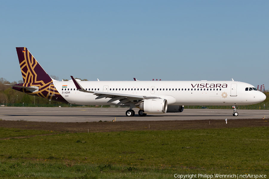 Vistara Airbus A321-251NX (D-AZAR) | Photo 382260