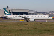 Cathay Pacific Airbus A321-251NX (D-AZAS) at  Hamburg - Finkenwerder, Germany