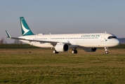 Cathay Pacific Airbus A321-251NX (D-AZAS) at  Hamburg - Finkenwerder, Germany