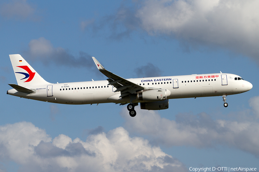 China Eastern Airlines Airbus A321-231 (D-AZAS) | Photo 495295