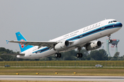 China Southern Airlines Airbus A321-231 (D-AZAS) at  Hamburg - Finkenwerder, Germany