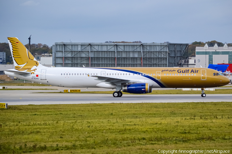 Gulf Air Airbus A321-231 (D-AZAS) | Photo 449070