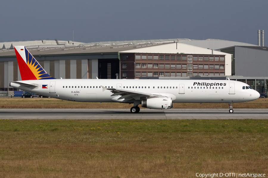 Philippine Airlines Airbus A321-231 (D-AZAS) | Photo 413349