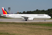 Philippine Airlines Airbus A321-231 (D-AZAS) at  Hamburg - Finkenwerder, Germany