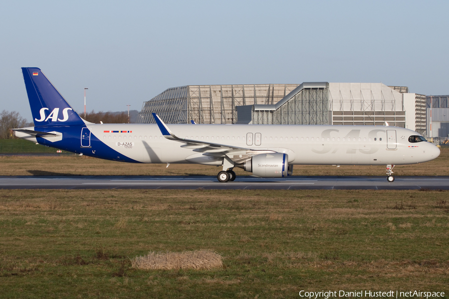 SAS - Scandinavian Airlines Airbus A321-253NX (D-AZAS) | Photo 494008