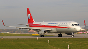 Sichuan Airlines Airbus A321-211 (D-AZAS) at  Hamburg - Finkenwerder, Germany